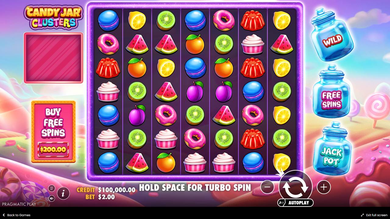Candy Jar Clusters (Pragmatic Play) Image 2